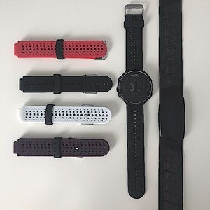 Garmin Forerunner 230 with heart rate strap